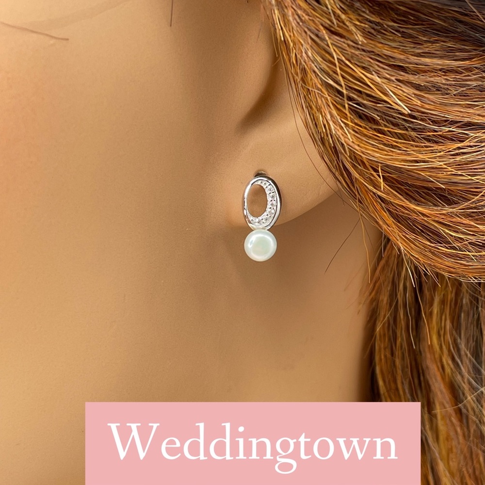 Pearl S925 Earrings Dainty